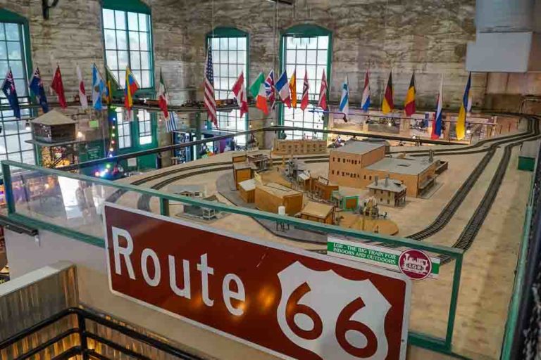 display at route 66 museum